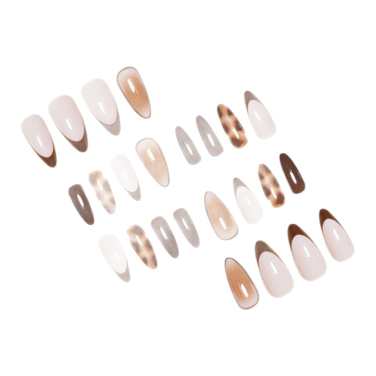 Wearing leopard-print nails enhances skin brightness.