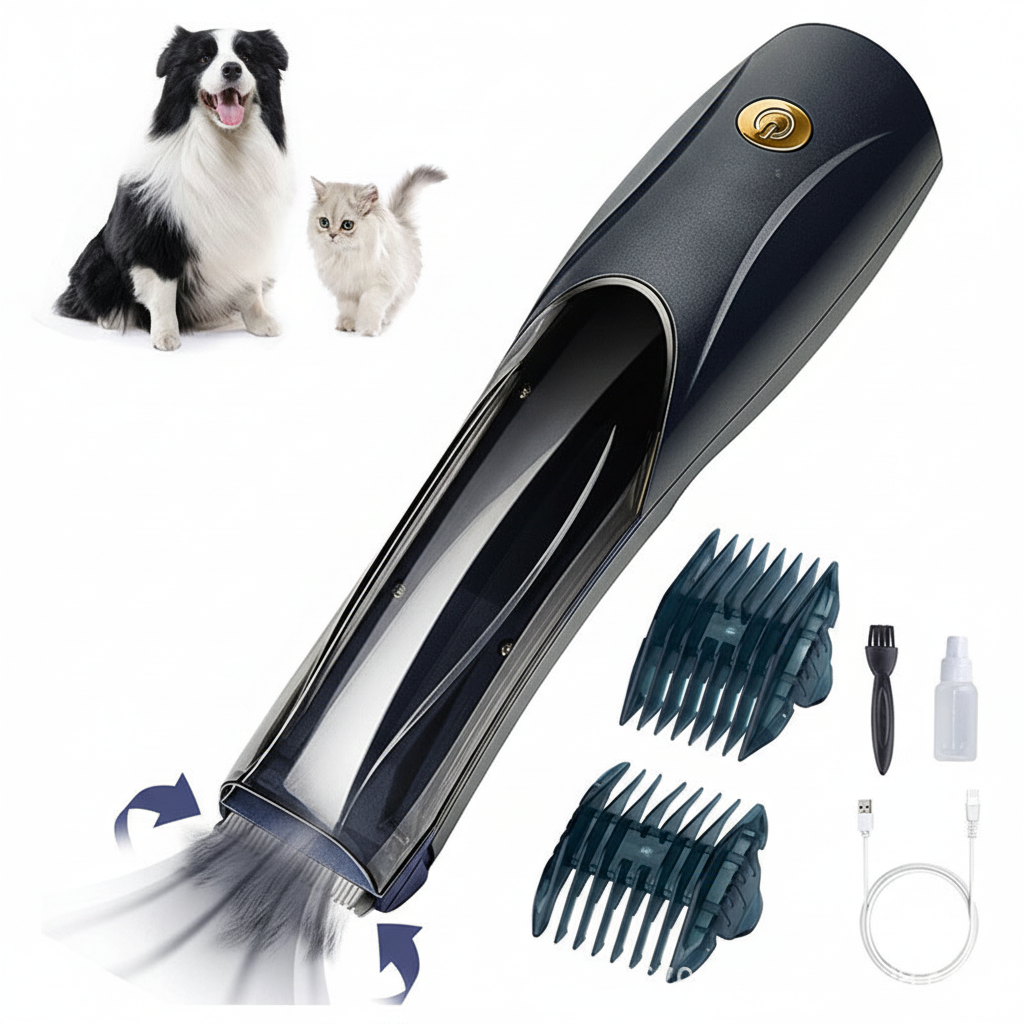 Hair trimming electric clipper for pets