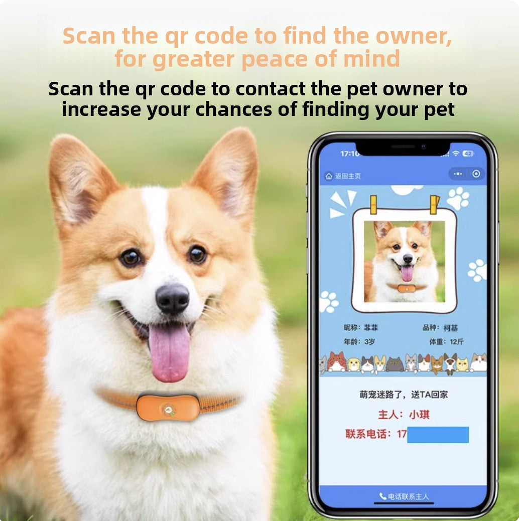 Locator Alarm for Finding Pets Anti-Lost Tracker for Cats and Dogs
