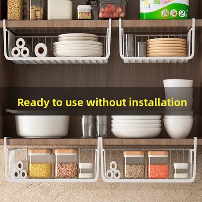 Under-counter storage for home kitchens