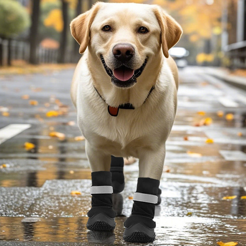 New Reflective Waterproof Dog Shoes