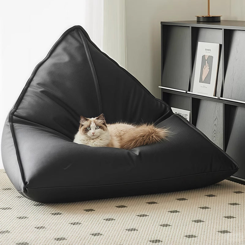 Black lazy pets Sofa