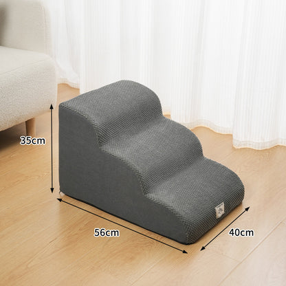 Detachable and washable small anti-slip climbing ladder for pets