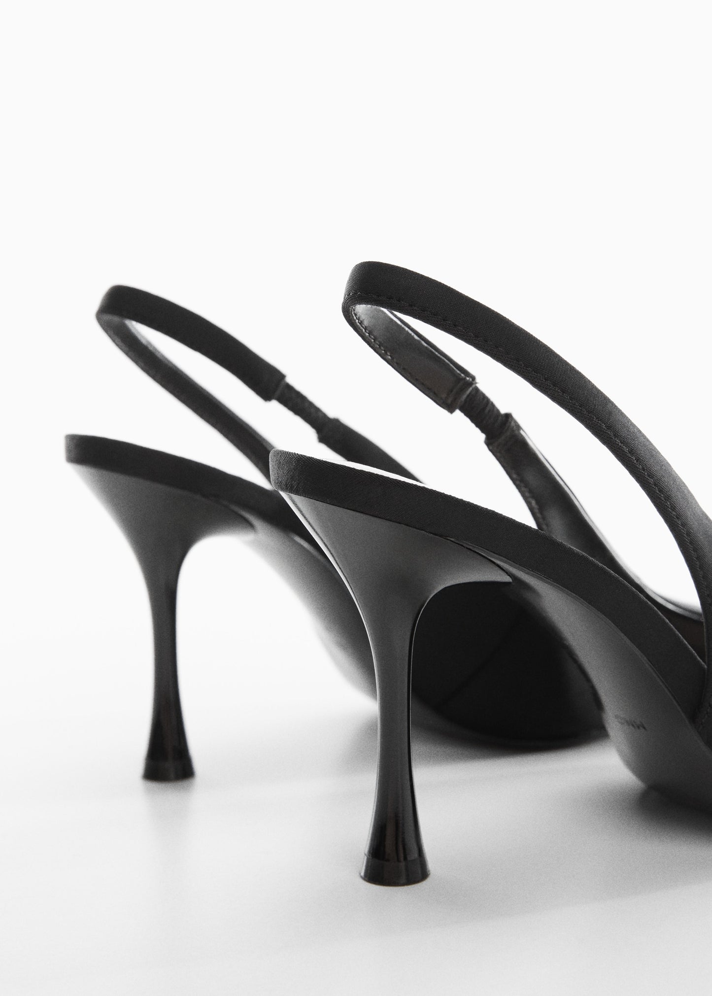 Women's Stiletto Sandals Pointed Toe Elastic Band Heels