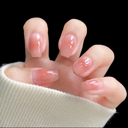 Whitening Wearable Elk Nails Fake Nails Manicure Stickers