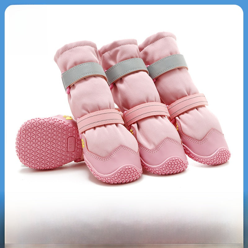 New Reflective Waterproof Dog Shoes