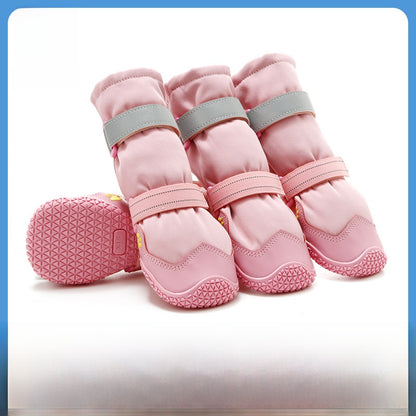 New Reflective Waterproof Dog Shoes